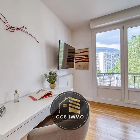 Apartment Le Clemenceau - Stade Des Alpes - Parking Gratuit Grenoble