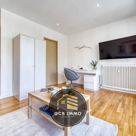 Apartment Le Clemenceau - Stade Des Alpes - Parking Gratuit Grenoble