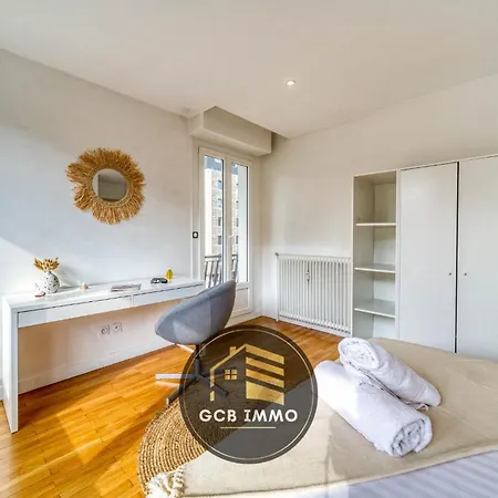 Apartment Le Clemenceau - Stade Des Alpes - Parking Gratuit Grenoble