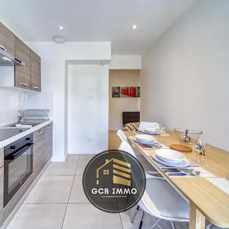 Apartment Le Clemenceau - Stade Des Alpes - Parking Gratuit Grenoble